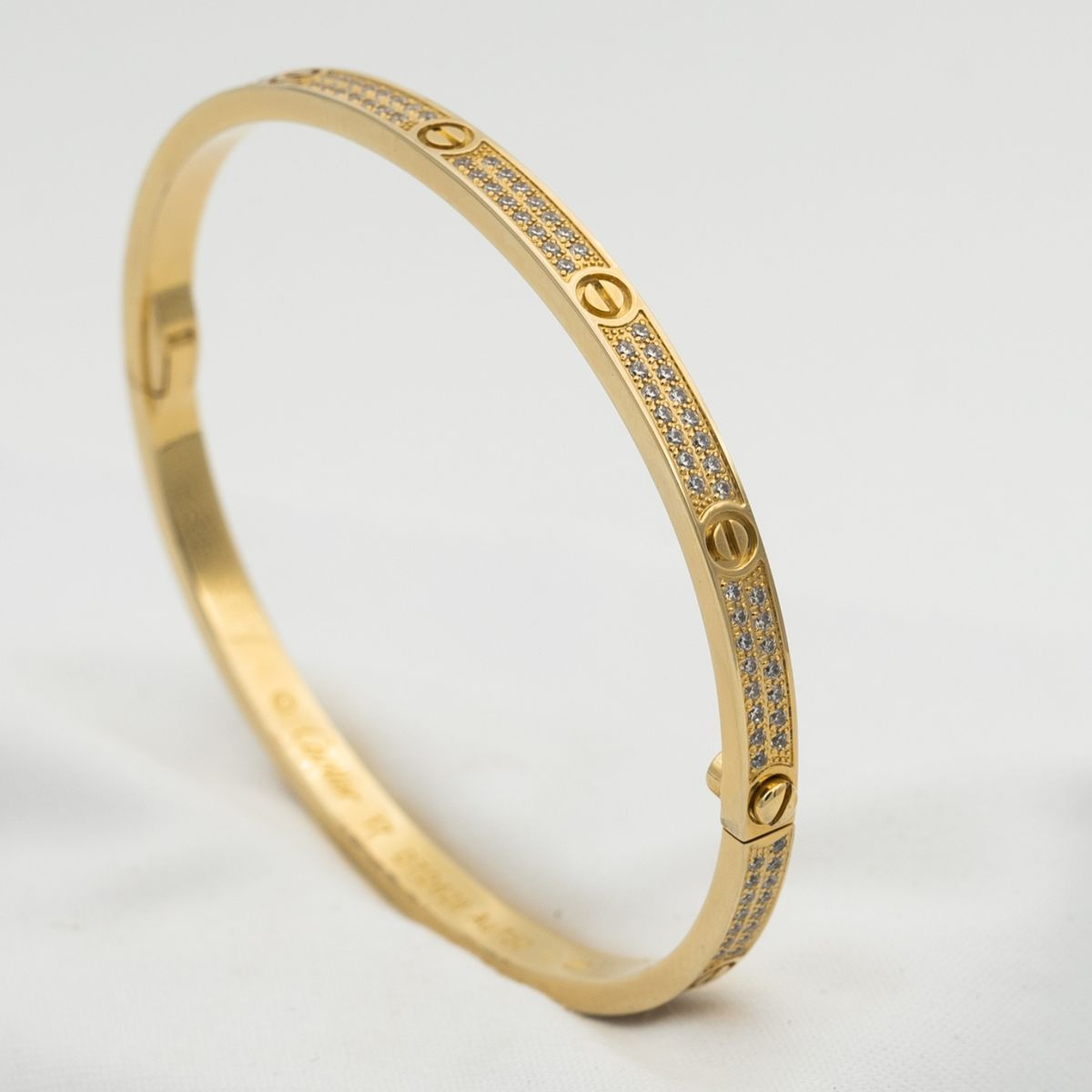 [VA]LOVE ブレスレット 3.65mm ダイヤモンドパヴェ