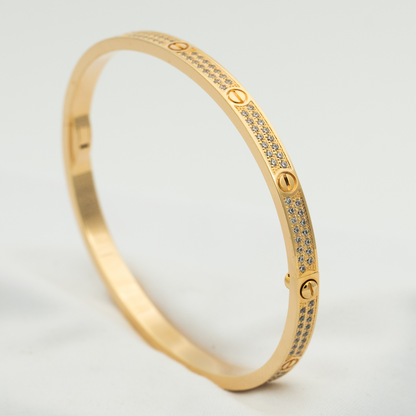 [VA]LOVE BRACELET 3.65MM DIAMOND-PAVED
