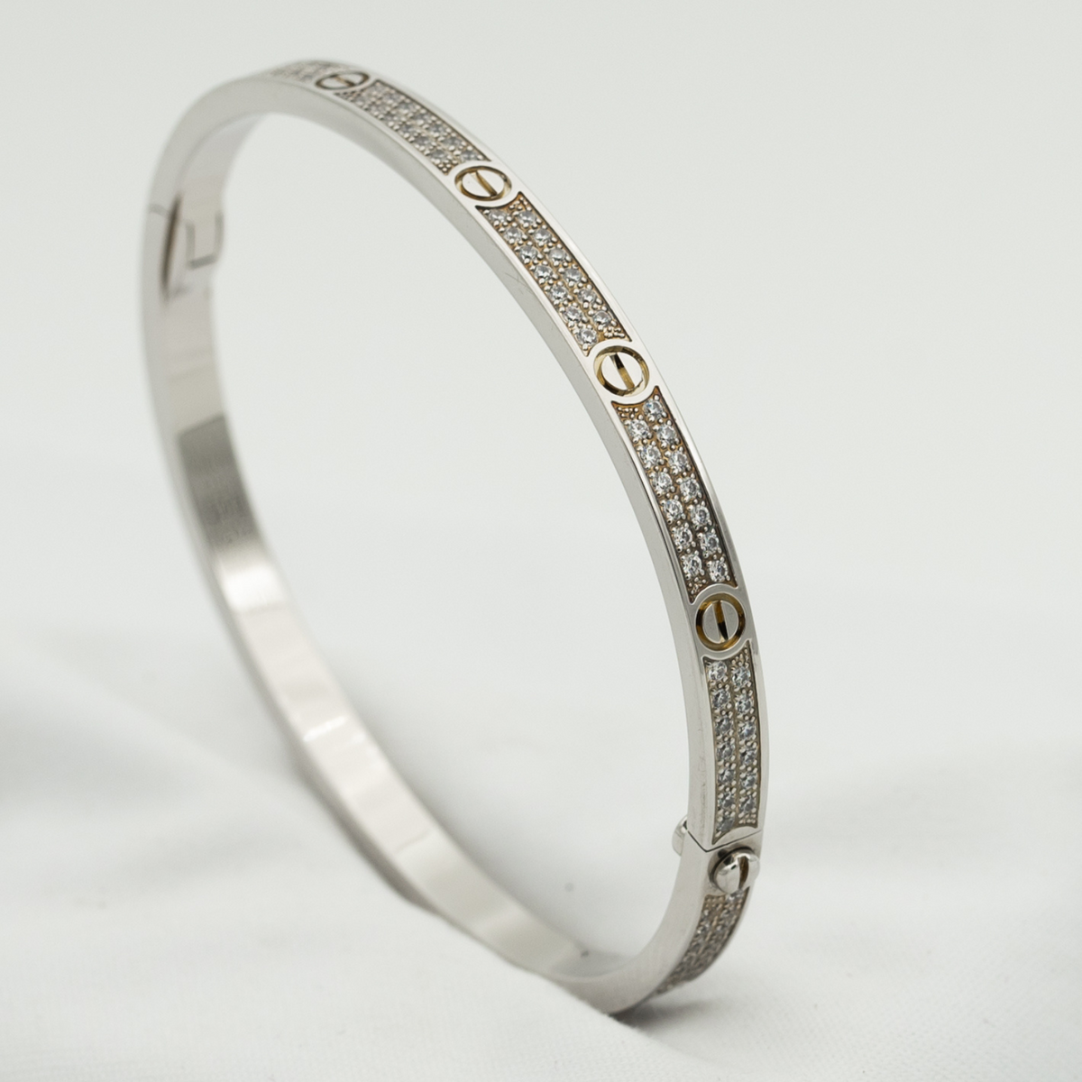 [VA]LOVE ブレスレット 3.65mm ダイヤモンドパヴェ