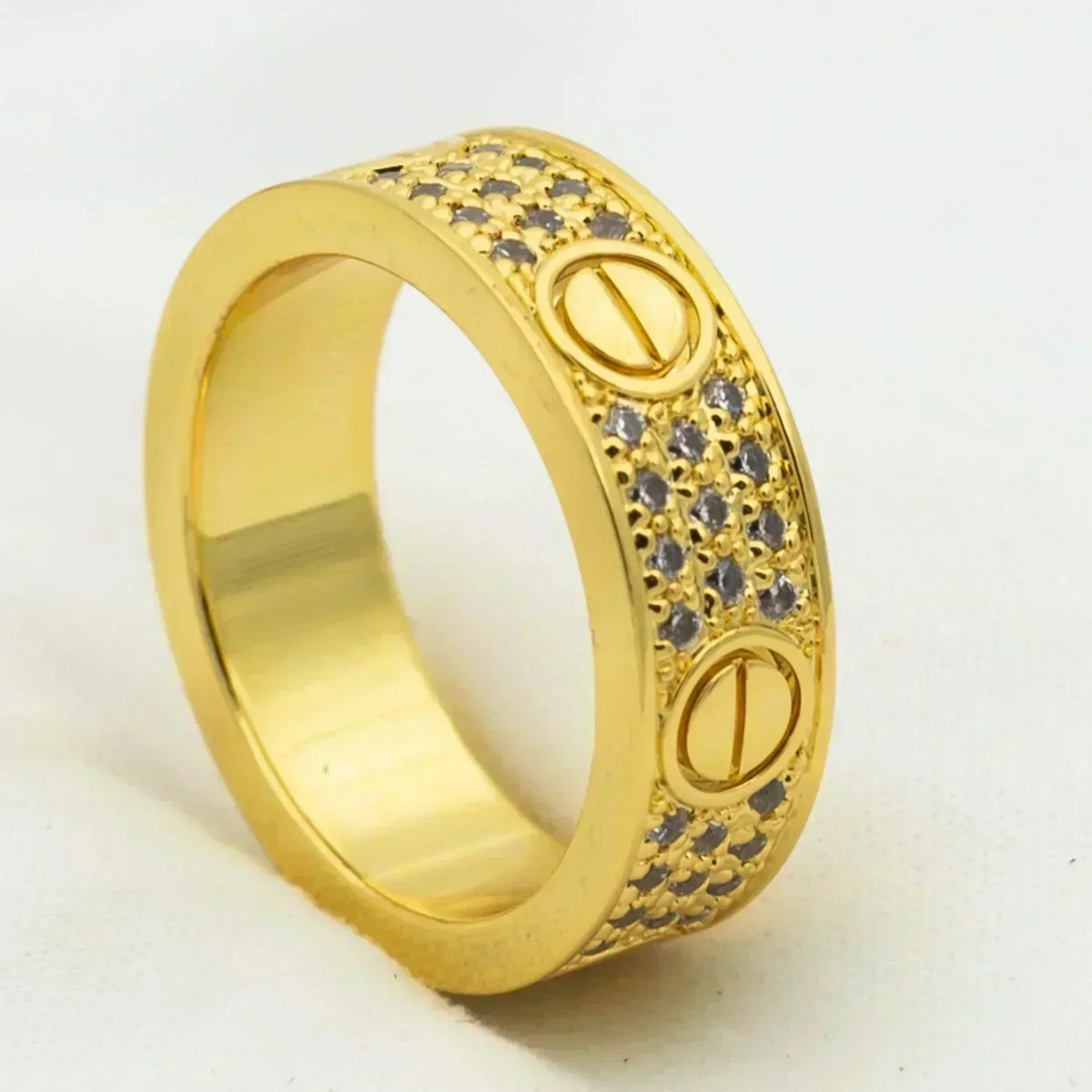 [VA]LOVE RING 5.5MM DIAMONDS PAVED