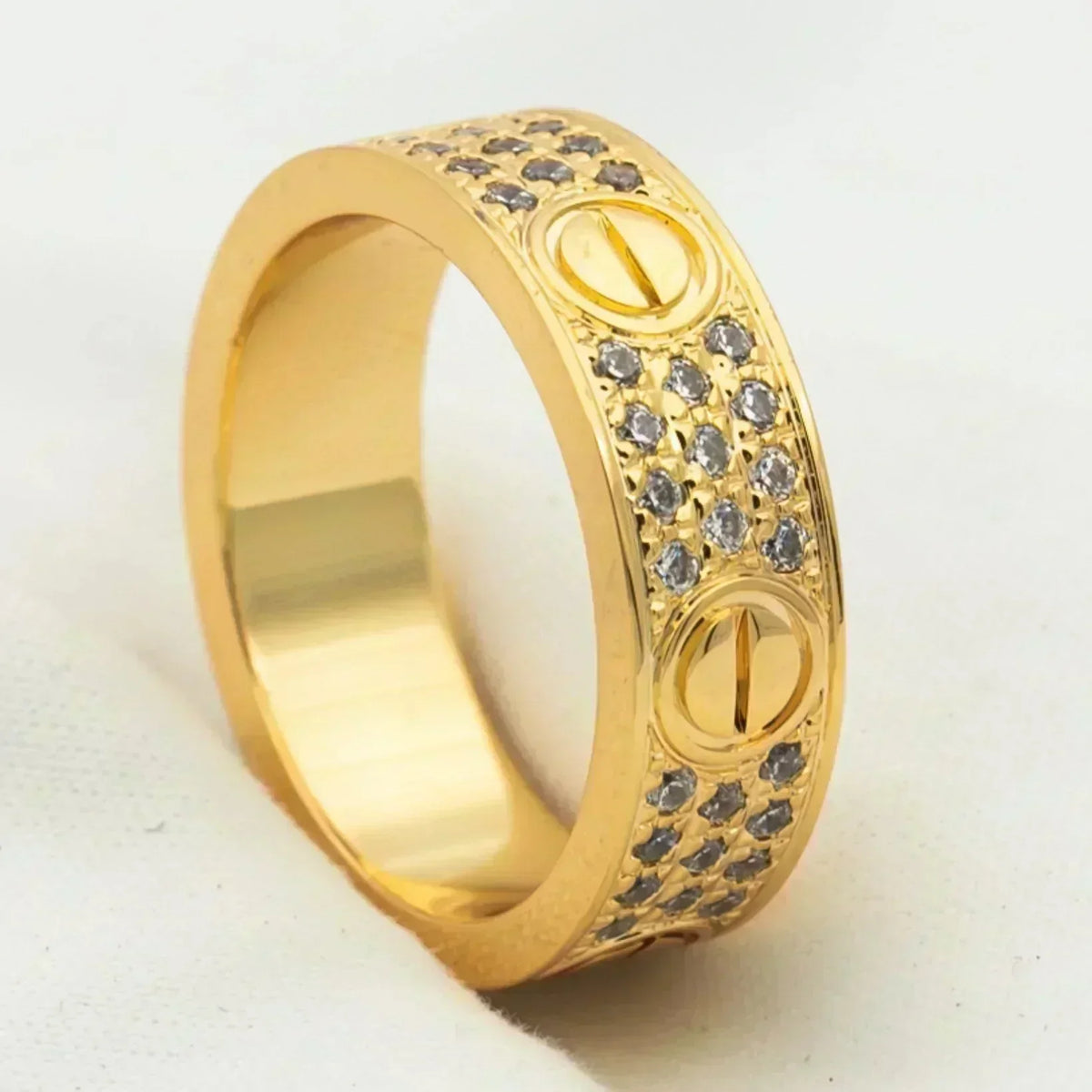 [VA]LOVE RING 5.5MM DIAMONDS PAVED