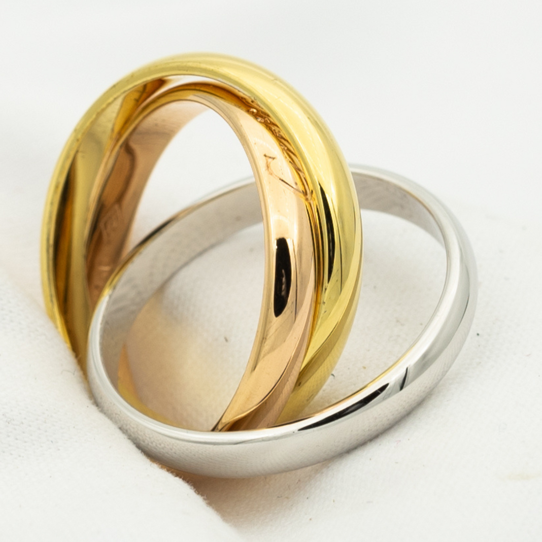 [VA]TRINITY RING GOLD ROSÉGOLD SILBER