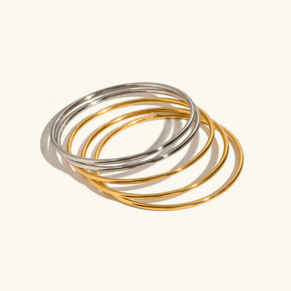 [VA]Shannon Gold Bangle Set