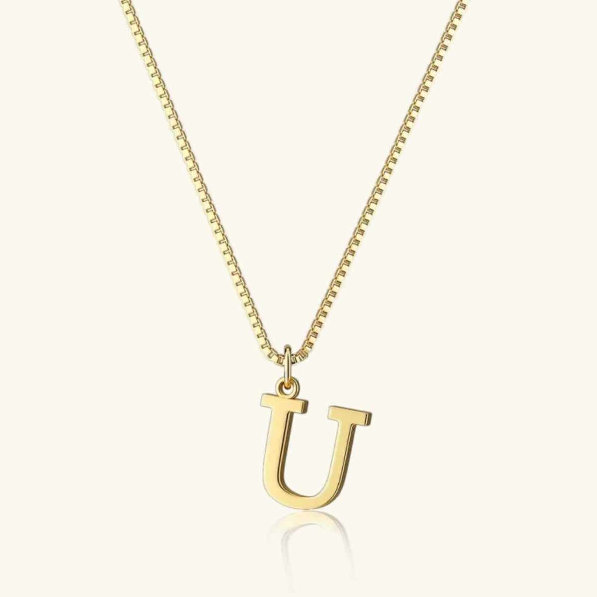 [VA]Therese Initialen-Halskette in Gold