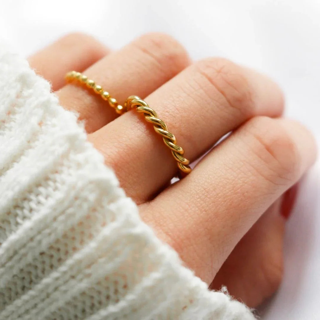 [VA]Melody Gold Twist Ring