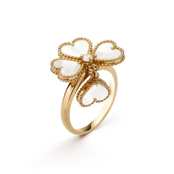 [VA]EDELKLEE WEISSER MOP-RING