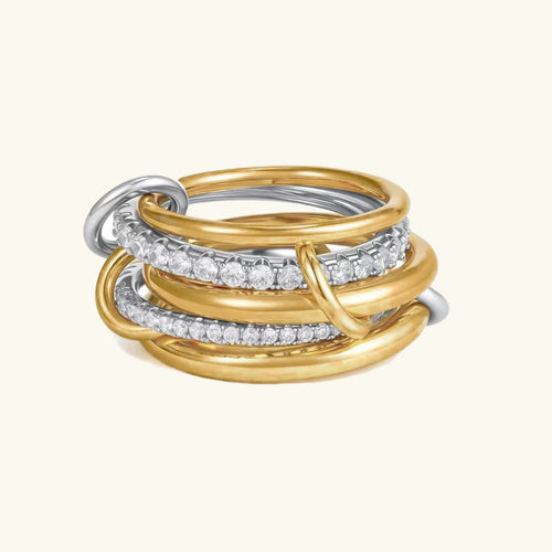 [VA]Vera Stacked Diamond Ring