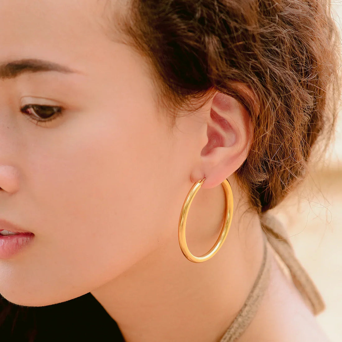 [VA]Wide Hoop Earrings