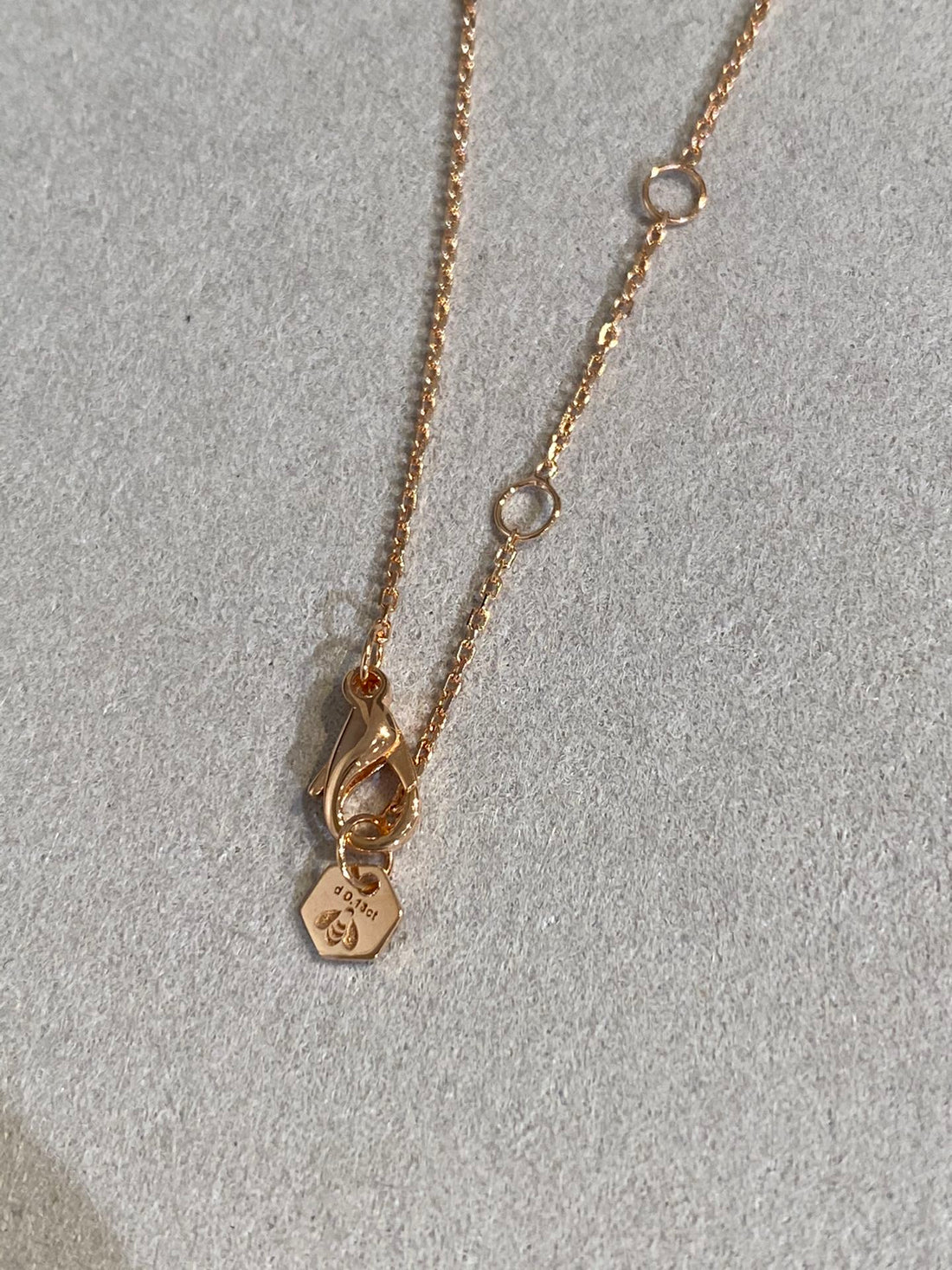 [VA]BEE LOVE DIAMANT-HALSKETTE