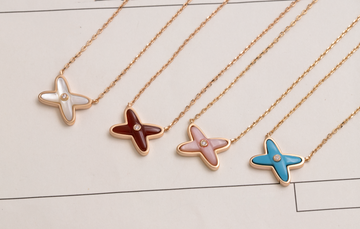 [VA]JEUX DE NECKLACE 1 DIAMANT