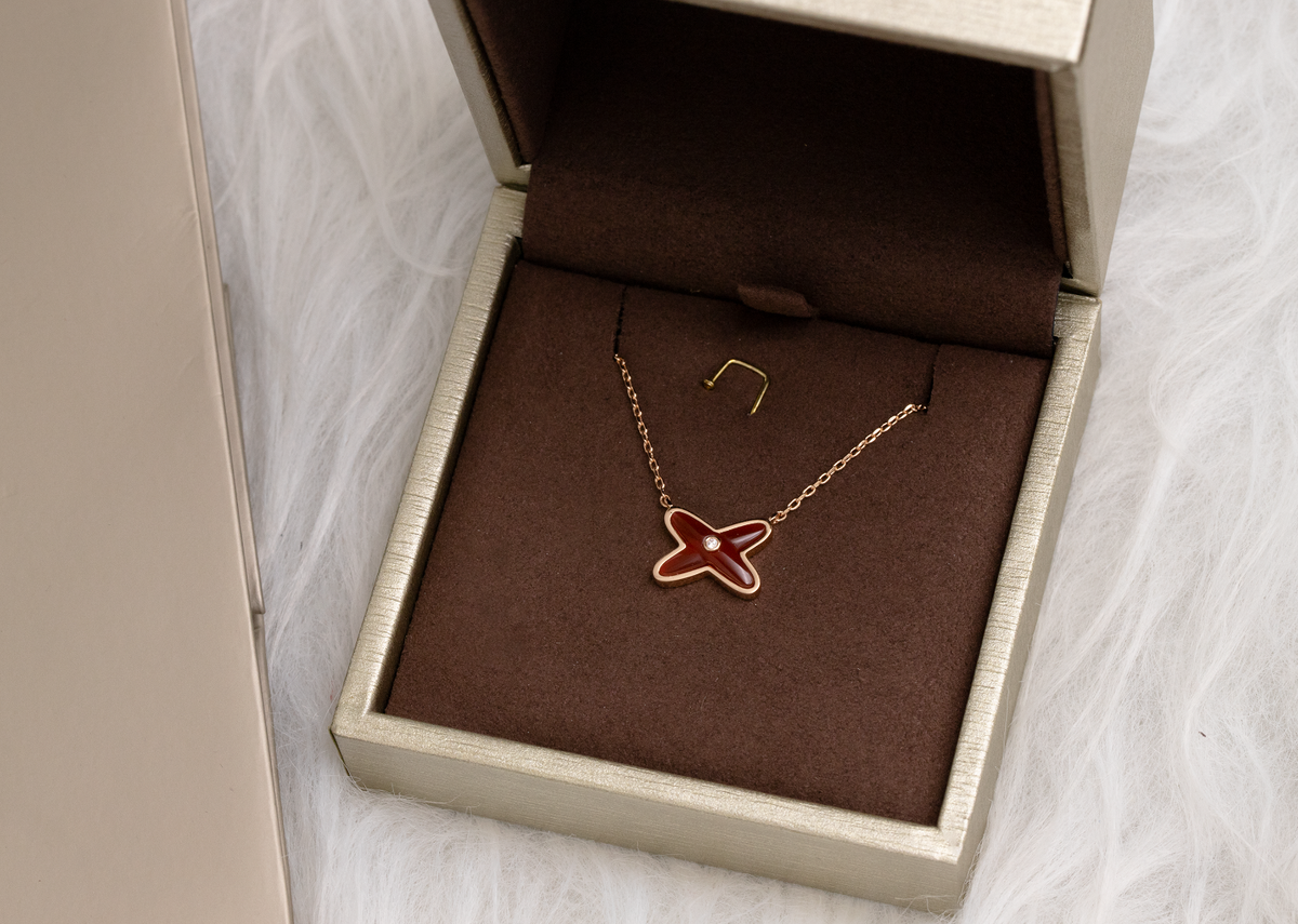 [VA]JEUX DE NECKLACE 1 DIAMANT