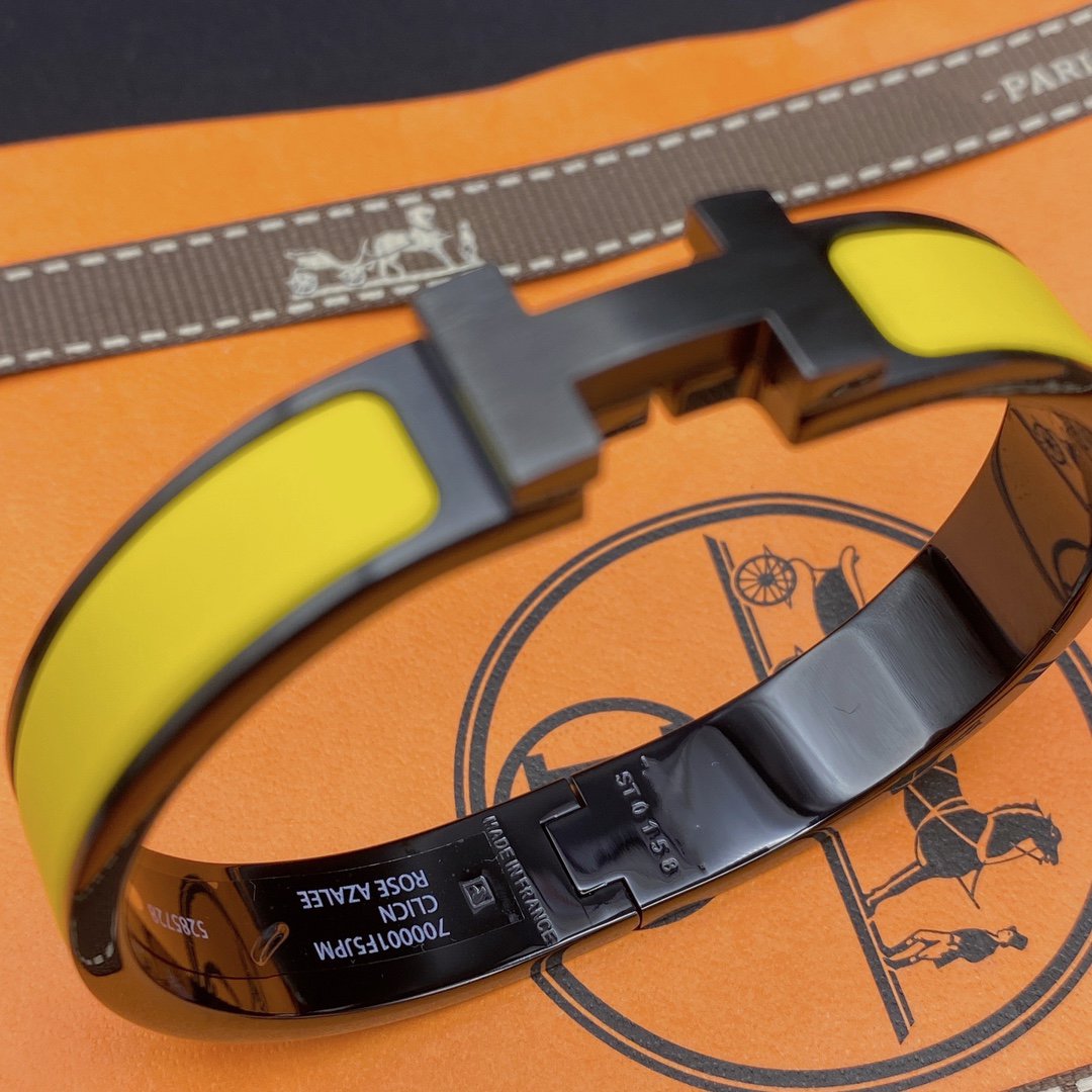 [VA]CLIC HM ARMBAND SCHWARZ GELB