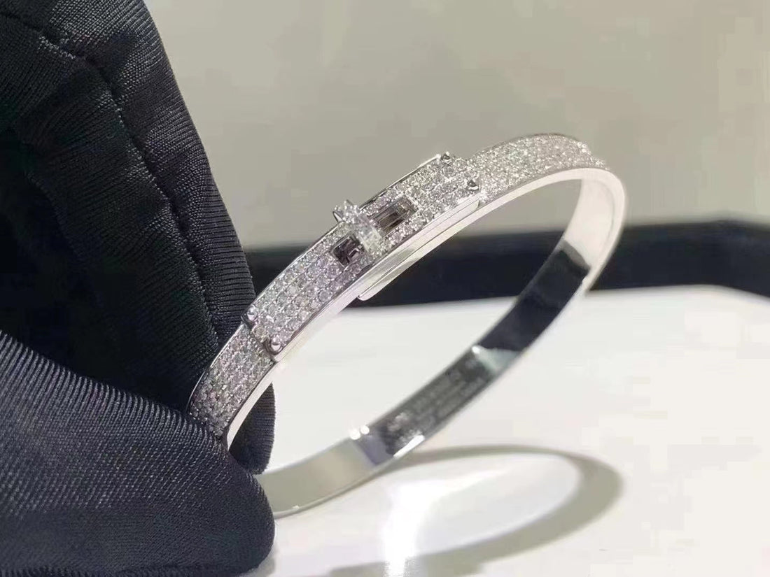 [VA]HM KELLY ARMBAND IN SILBER MIT VOLL-PAVÉ-DIAMANTBESATZ