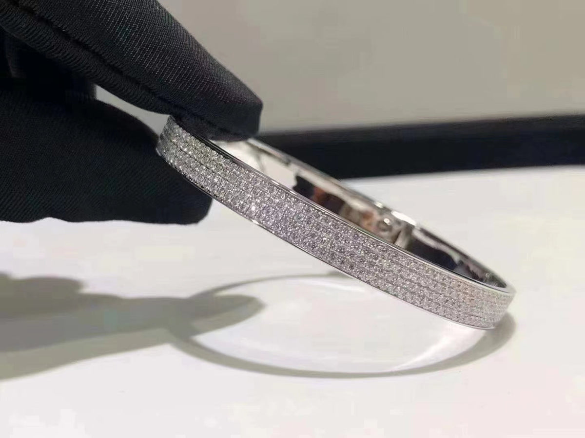 [VA]HM KELLY ARMBAND IN SILBER MIT VOLL-PAVÉ-DIAMANTBESATZ