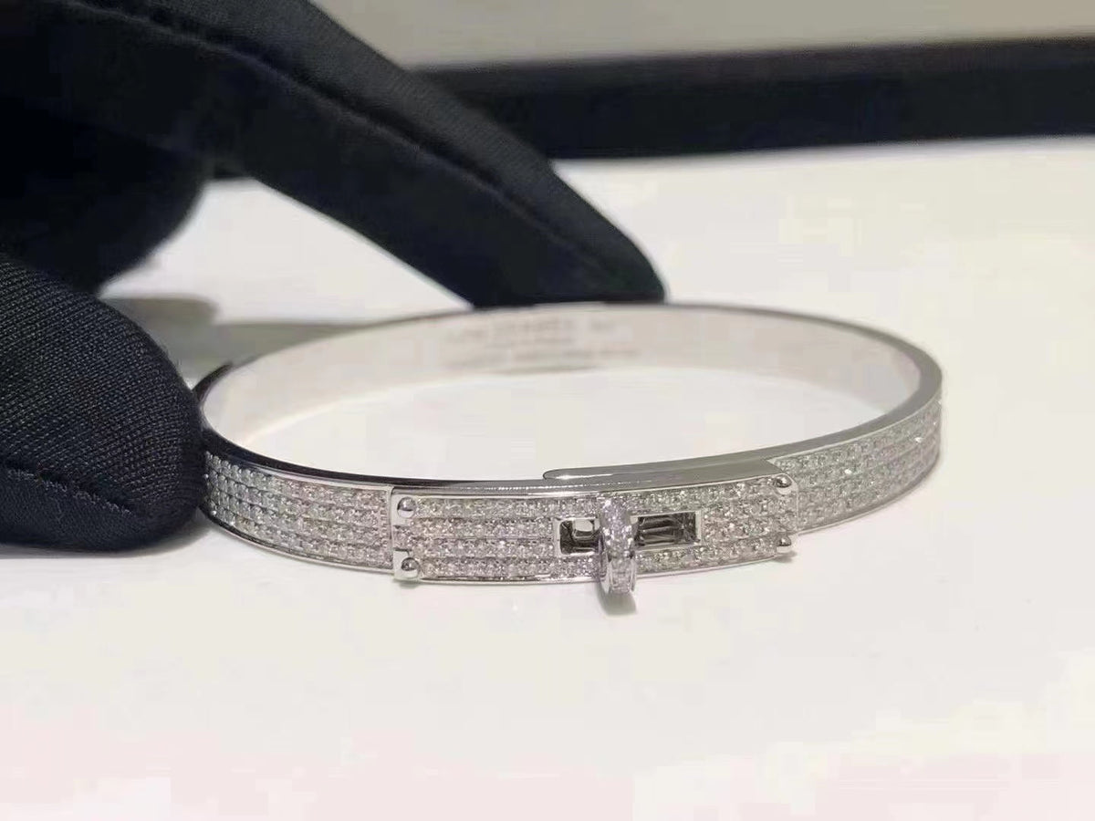 [VA]HM KELLY ARMBAND IN SILBER MIT VOLL-PAVÉ-DIAMANTBESATZ