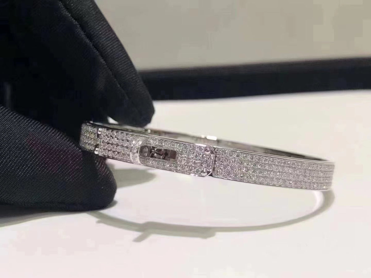 [VA]HM KELLY ARMBAND IN SILBER MIT VOLL-PAVÉ-DIAMANTBESATZ