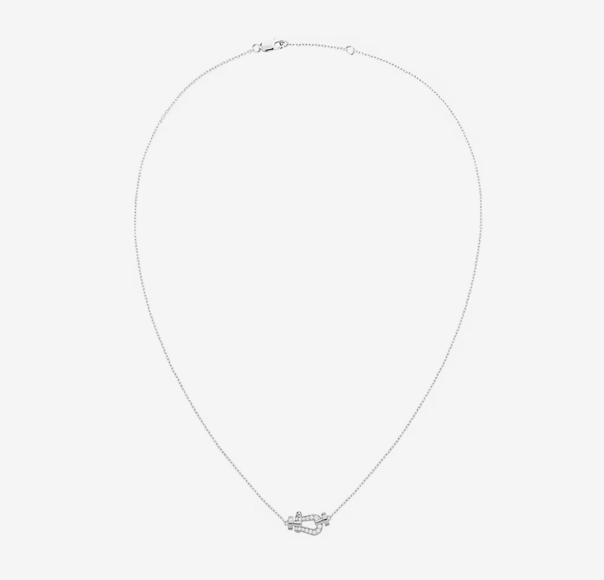 [VA]フォース10 ダイヤモンド シルバーネックレス ミニモデル