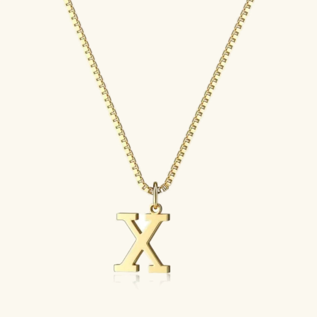 [VA]Therese Initialen-Halskette in Gold