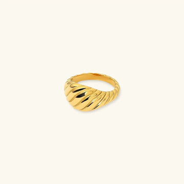 [VA]Ylenna Gold Croissant-Ring