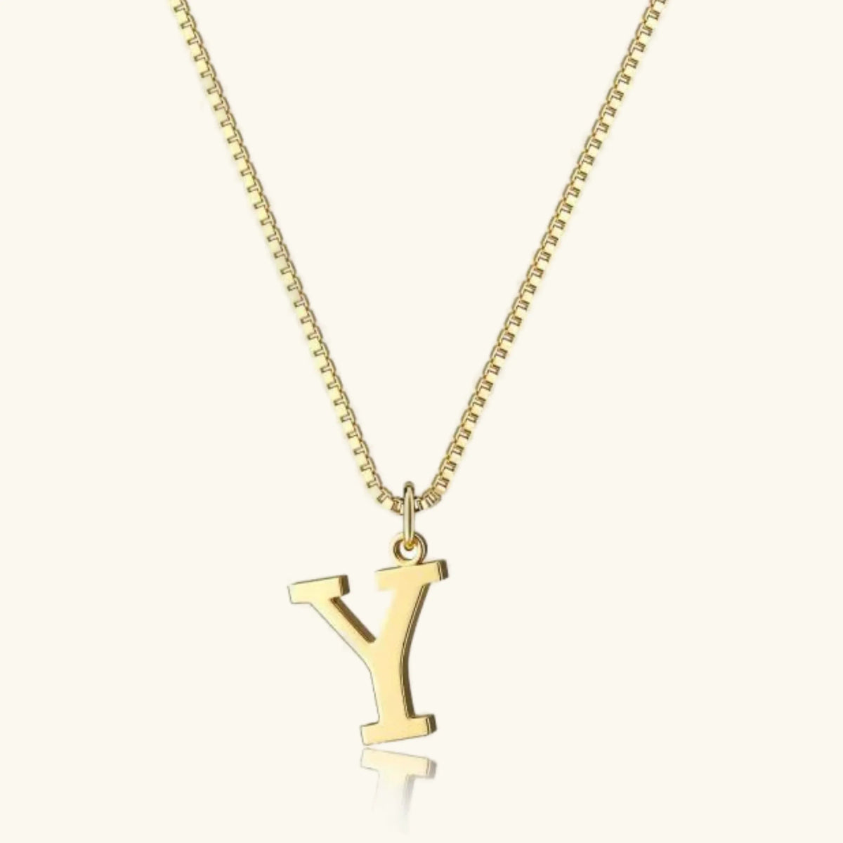 [VA]Therese Initialen-Halskette in Gold
