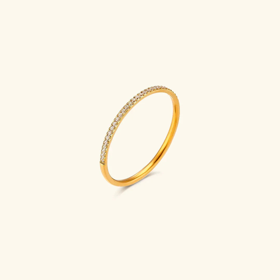 [VA]Zarra Paved Gold Ring