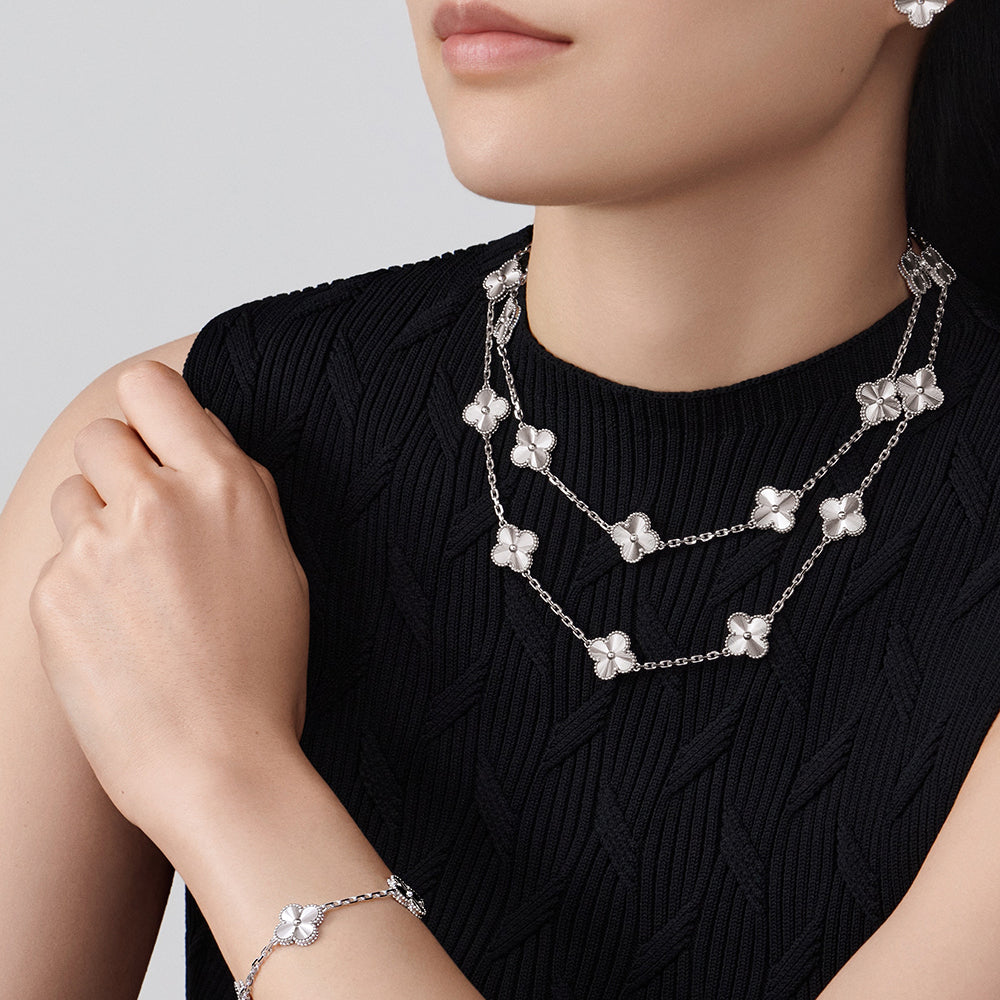 [VA]CLOVER 20 MOTIFS DIAMOND SILVER