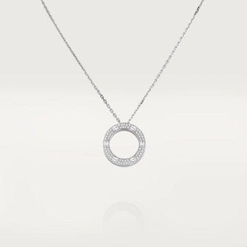 [VA]LOVE-HALSKETTE VERSTELLBAR SILBER