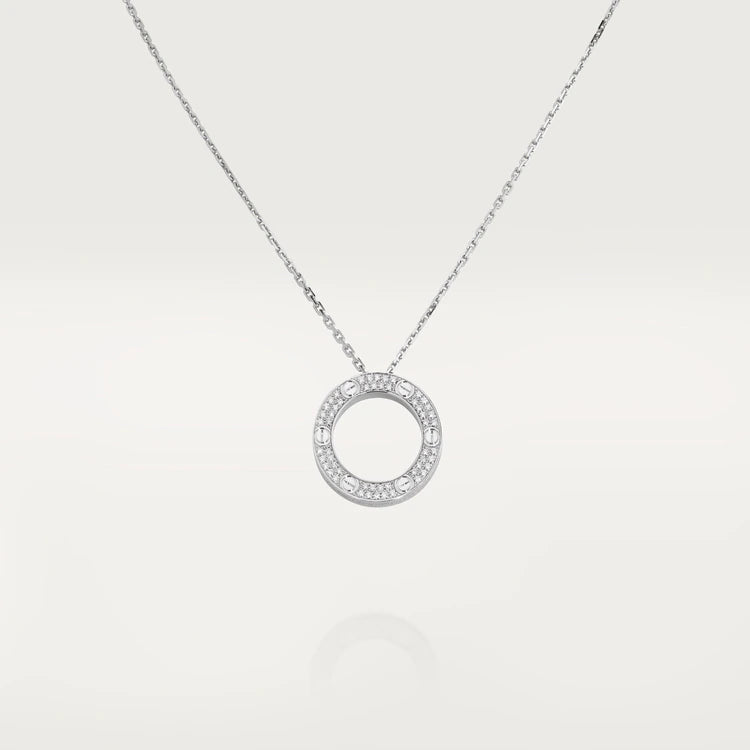 [VA]LOVE-HALSKETTE VERSTELLBAR SILBER