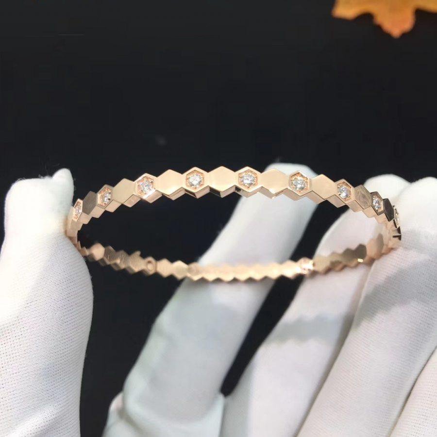 [VA]BEE LOVE ARMBAND AUS ROTGOLD MIT DIAMANT