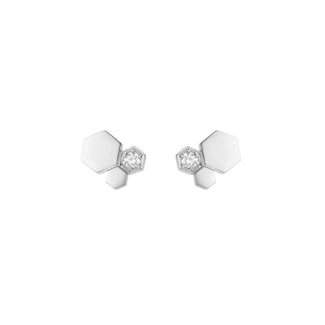 [VA]BEE LOVE SILBER DIAMANT OHRRINGE