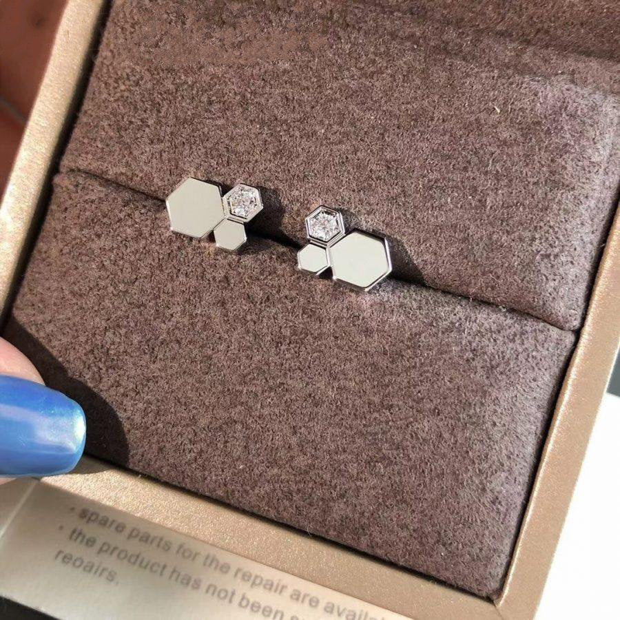 [VA]BEE LOVE SILBER DIAMANT OHRRINGE