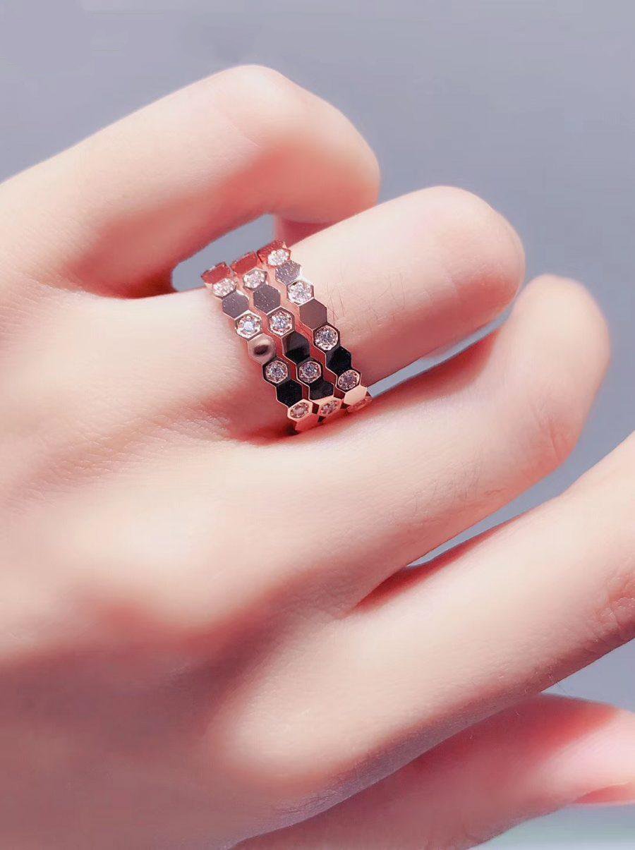 [VA]BEE LOVE RING ROSÉGOLD DIAMANT