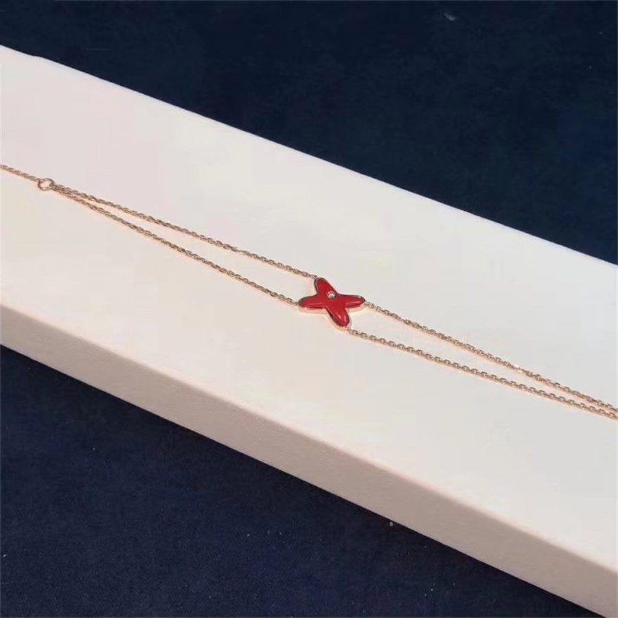 [VA]JEUX ARMBAND KARNELIAN ROSÉGOLD 1 DIAMANT