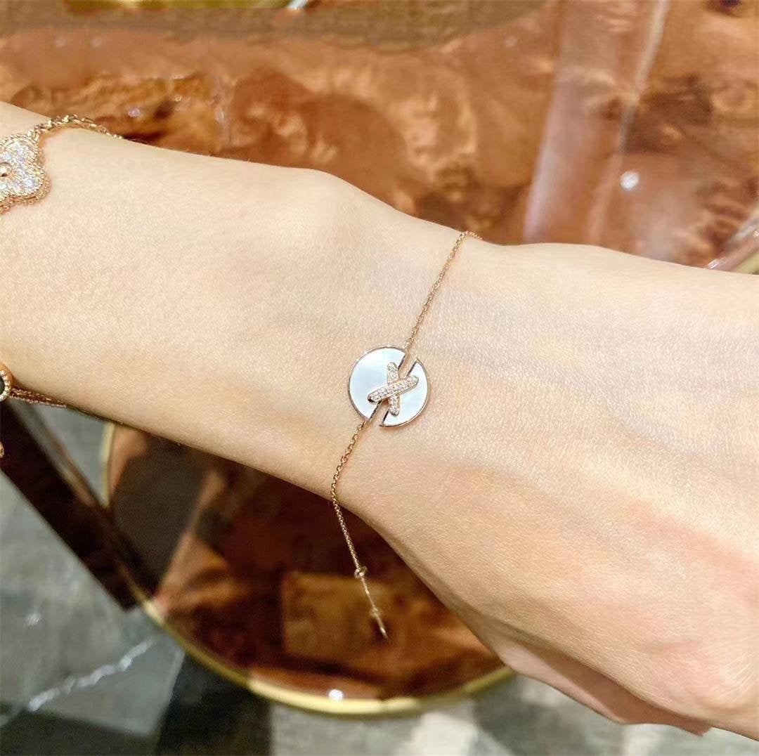 [VA]ARMBAND JEUX MOP ROSÉGOLD DIAMANTEN