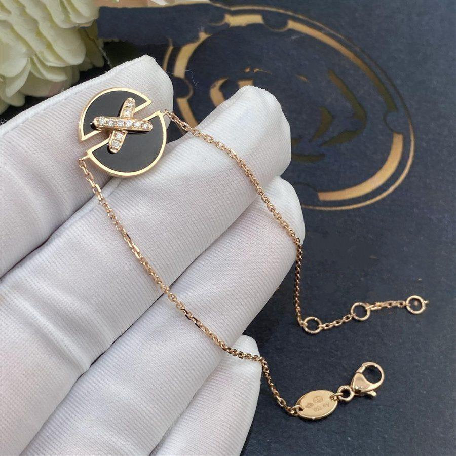 [VA]ONYX-ARMBAND-SET ROSEGOLD DIAMANT