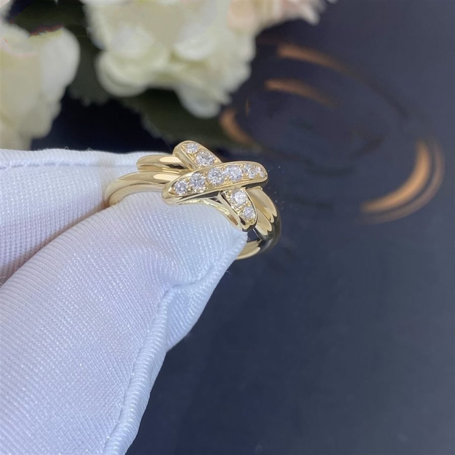[VA]GOLDDIAMANT-RING-SET