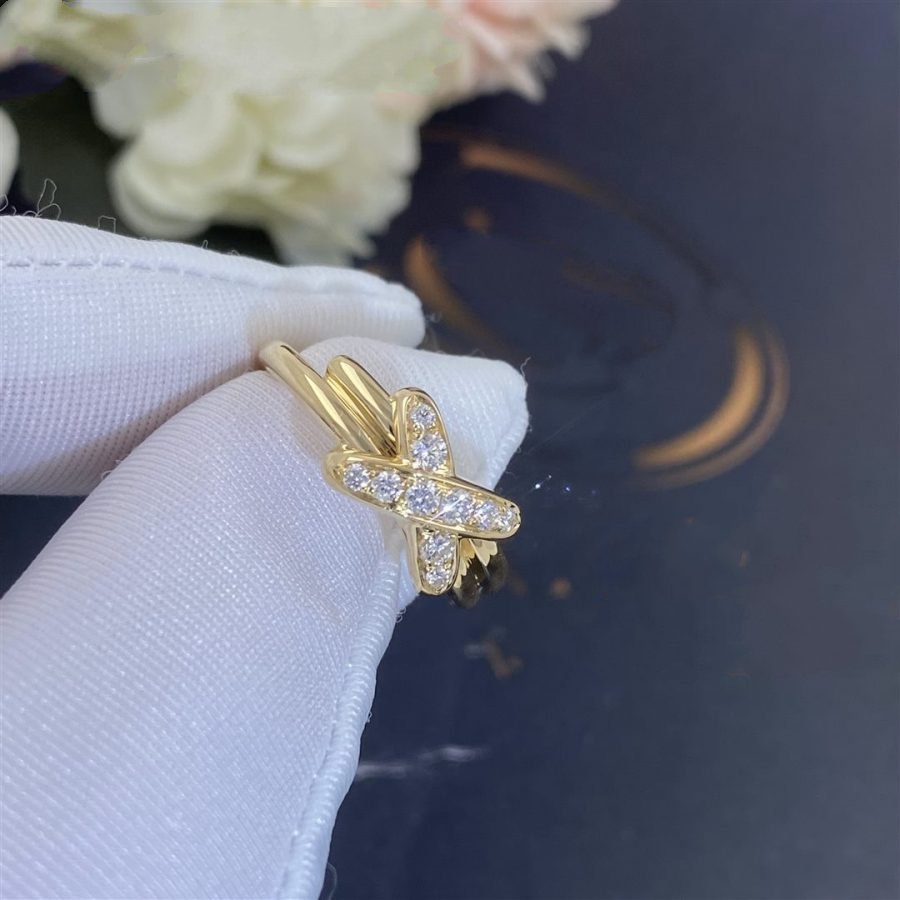 [VA]GOLDDIAMANT-RING-SET