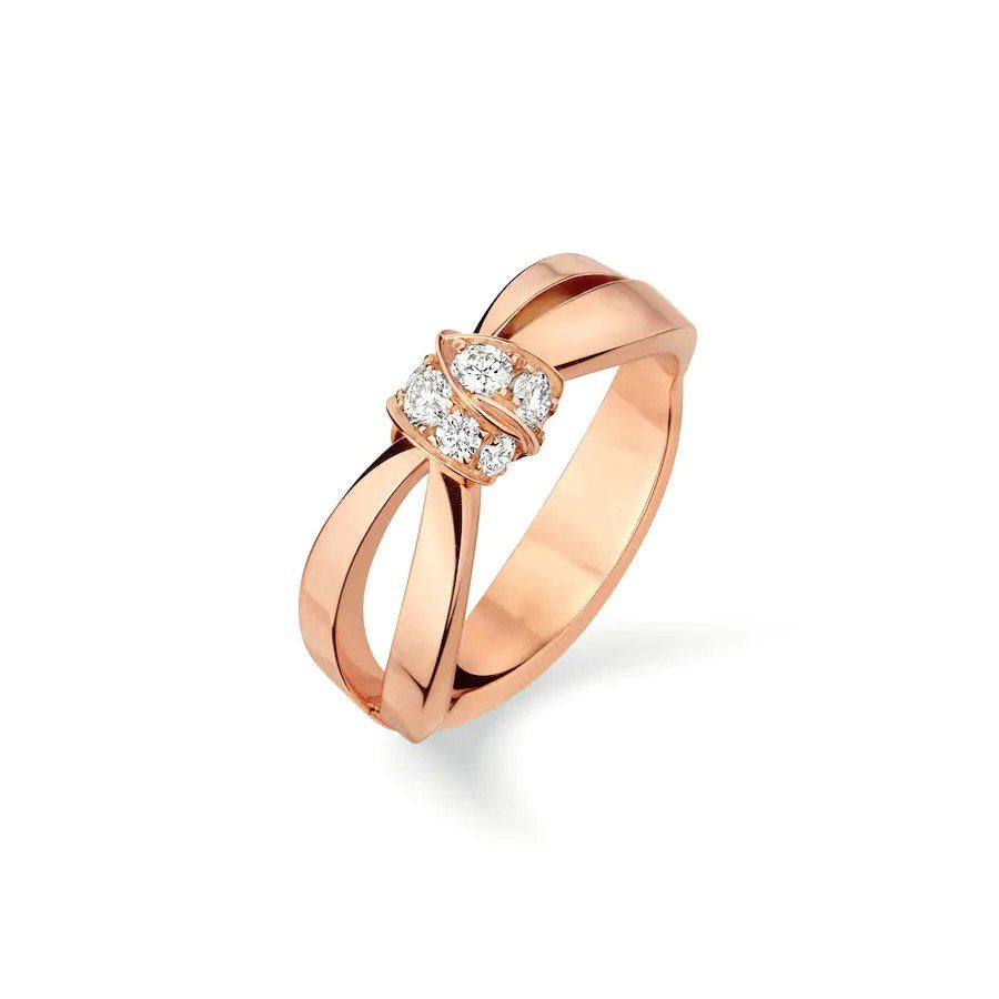 [VA]LIENS RING ROSÉGOLD DIAMANT