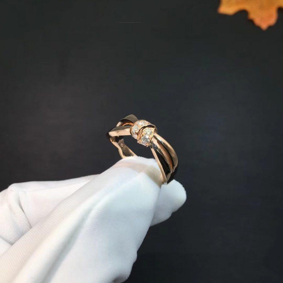 [VA]LIENS RING ROSÉGOLD DIAMANT