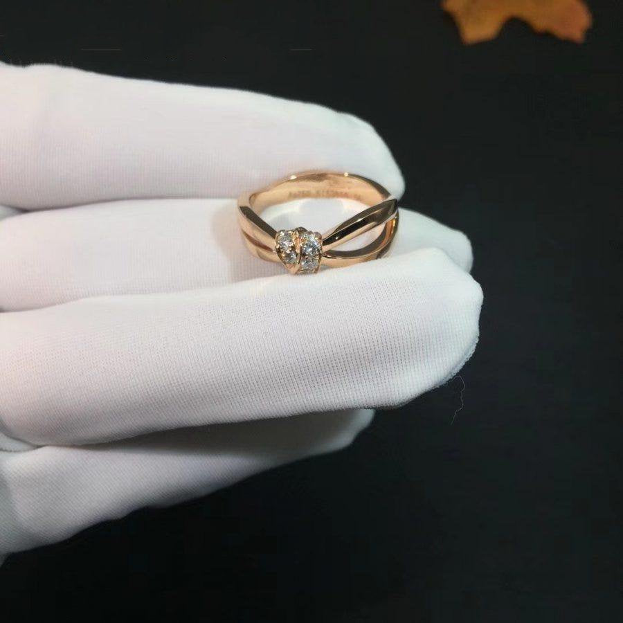 [VA]LIENS RING ROSÉGOLD DIAMANT
