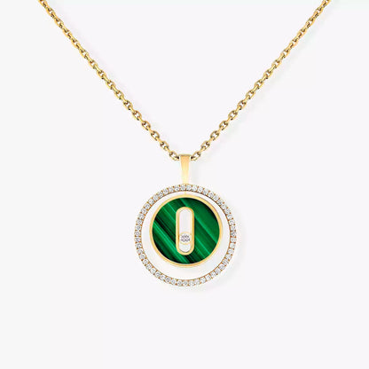 [VA]Lucky Move Diamond Necklace in Rose Gold and White Mother-of-Pearl