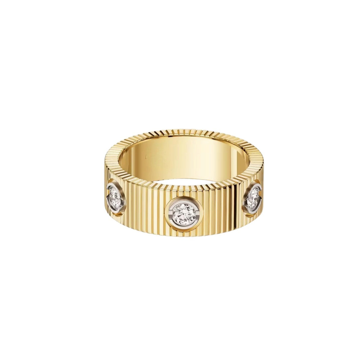 [VA]LOVE 6.5MM UNLIMITED RING, 6 DIAMONDS