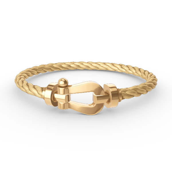 [VA]FORCE GROSSES HUFEISEN ARMBAND OHNE DIAMANT GOLD