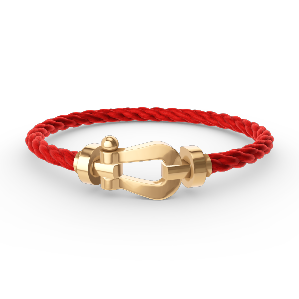 [VA]FORCE GROSSES HUFEISEN ARMBAND OHNE DIAMANT GOLD