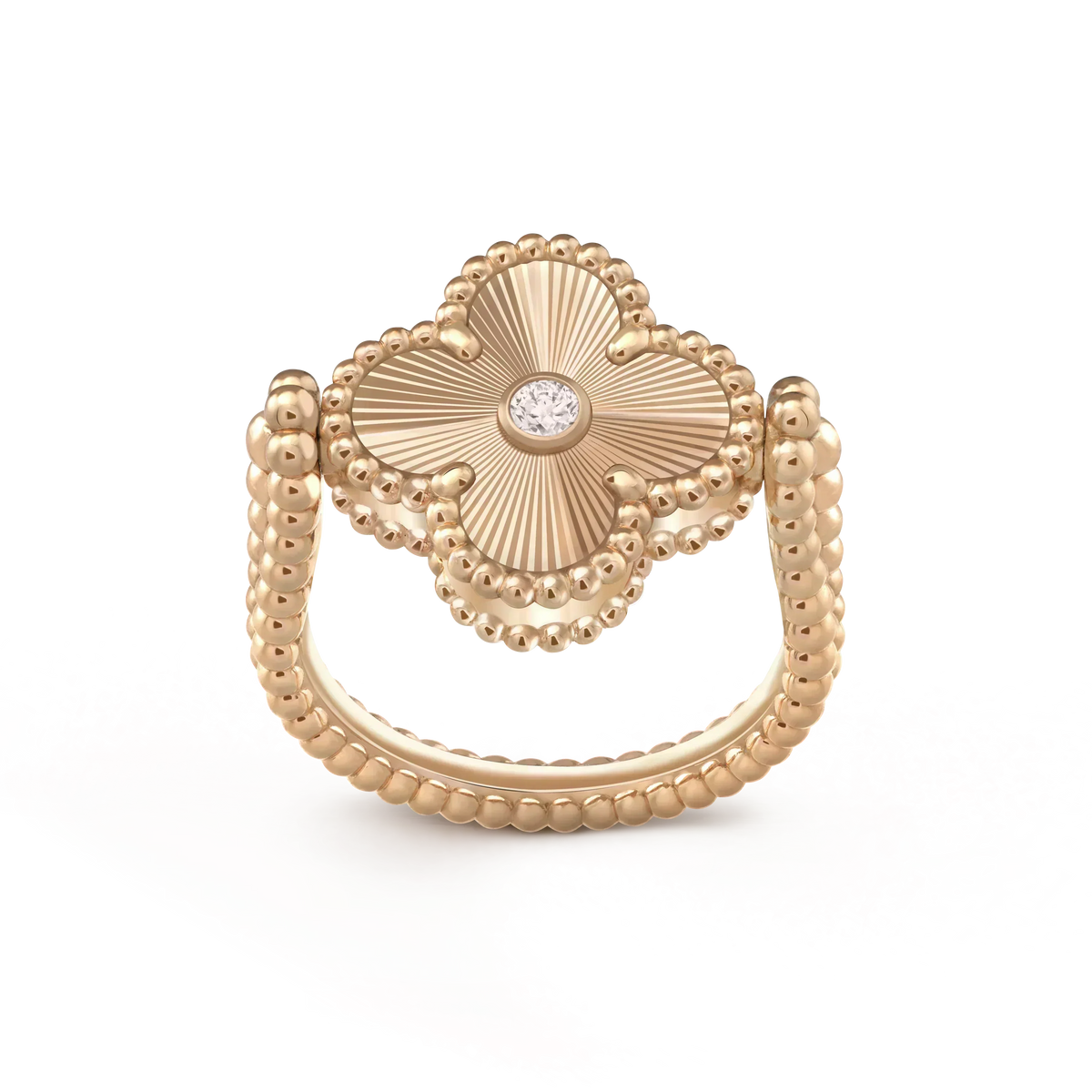 [VA]CLOVER WENDE-RING IN ROSÉGOLD