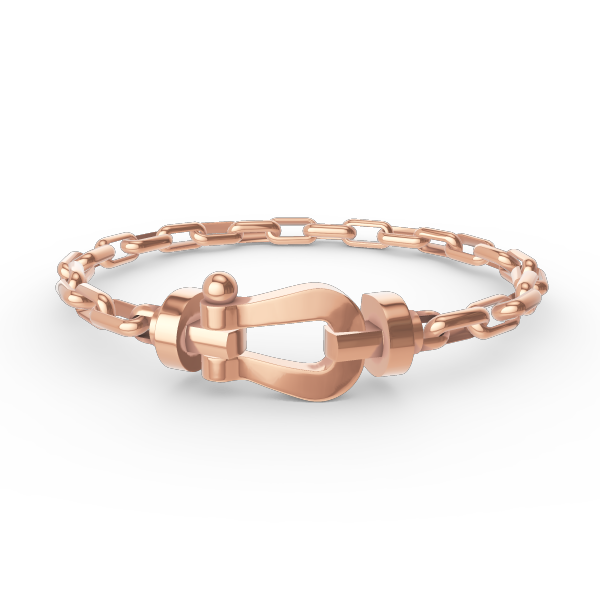 [VA]FORCE LARGE HORSESHOE CLASP  METAL BRACELET