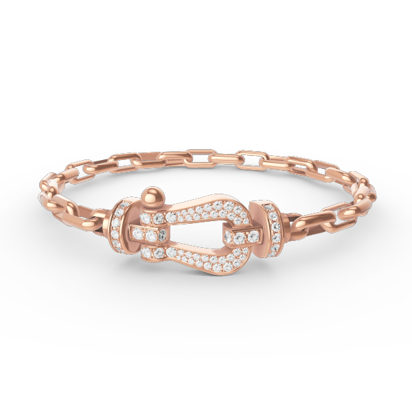 [VA]FORCE LARGE HORSESHOE CLASP  METAL BRACELET