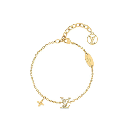 [VA]LOGO STAR MOTIF GOLD BRACELET