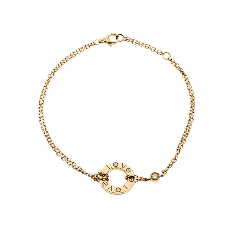 [VA]LOVE ARMBAND 2 DIAMANTEN