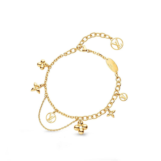 [VA]BLOOMING PINK GOLD MOP BRACELET